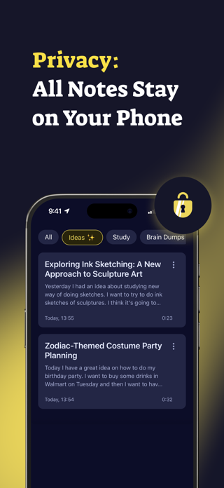 Yapper AI: Audio Diary Screenshot 4 of 4