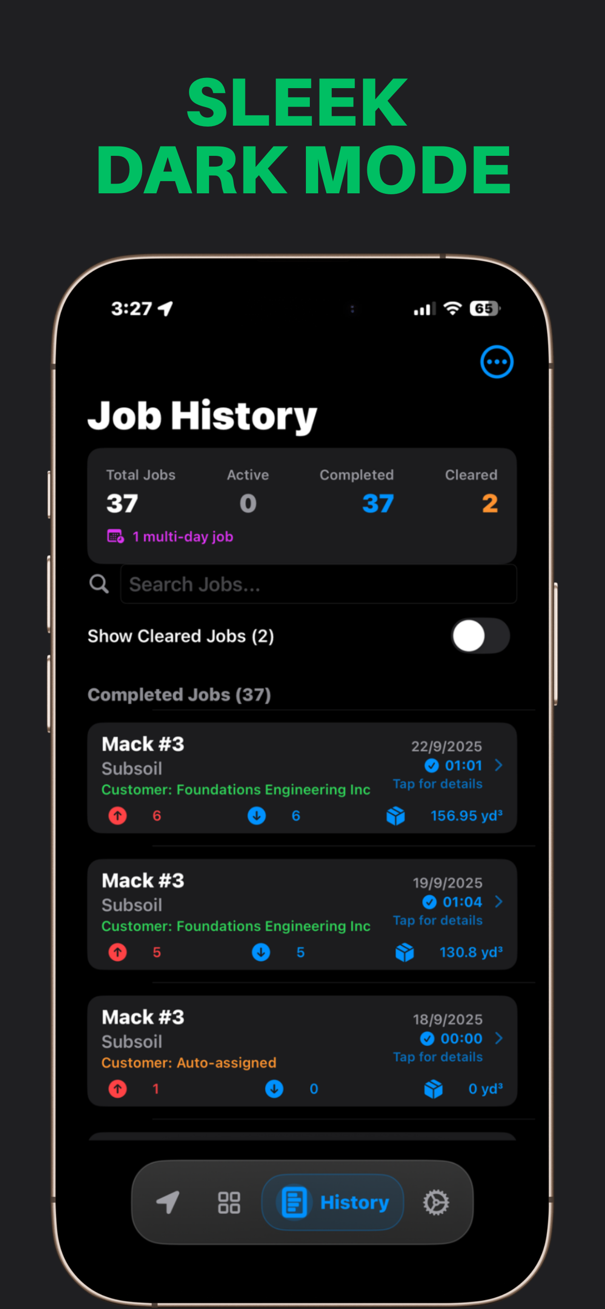 Dump Truck Tracker