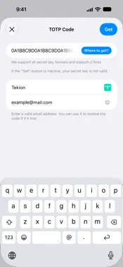 TOTP Authenticator screenshot 5