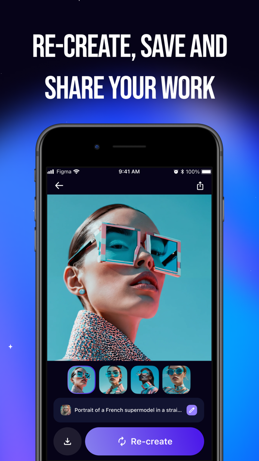 #5. Imagine AI - Image generator (iOS) 由: Shlag