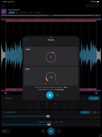 Music Looper - Practice Tool iPad screenshot