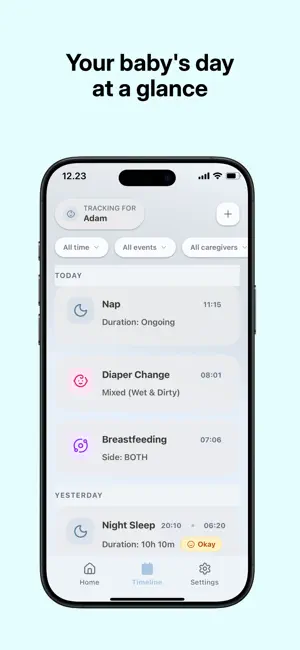 Tiny Sleeps - Baby Tracker screenshot 4