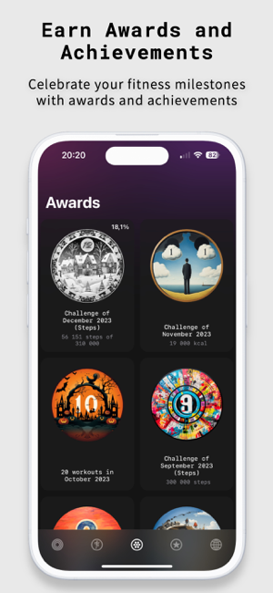 ‎Track Fitness & Activity Screenshot