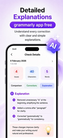 AI Grammar Assistant Checker Screenshot 9 of 10
