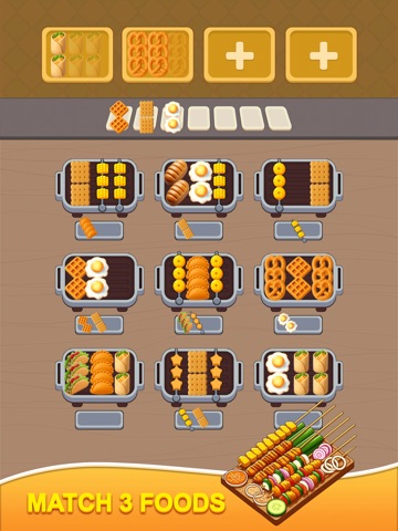 Skewer Jam Grill Sort Puzzle iPad screenshot