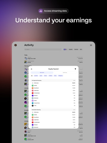 Revelator Wallet iPad screenshot