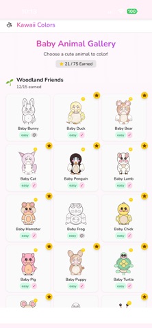 Kawaii Colors iPhone screenshot