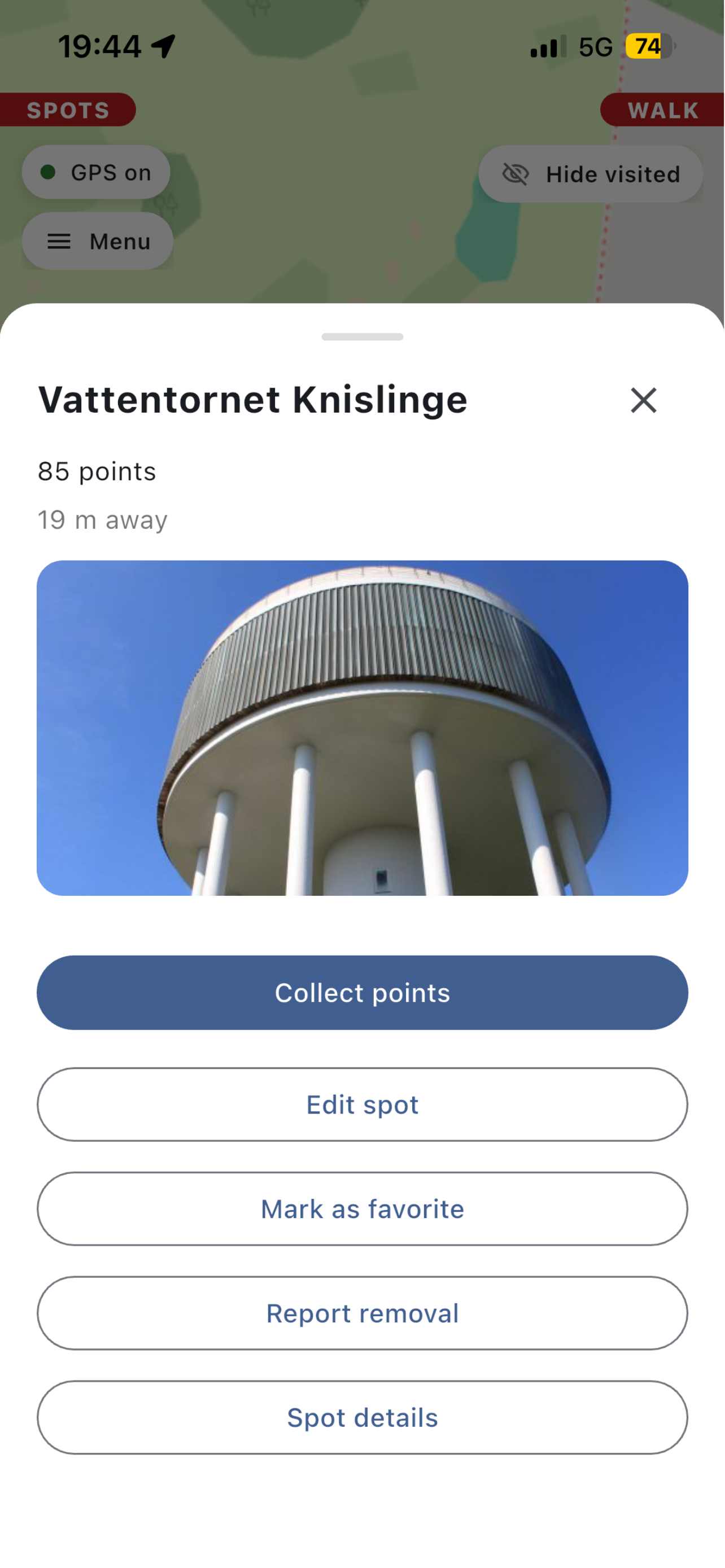 Spotswalk screenshot 3