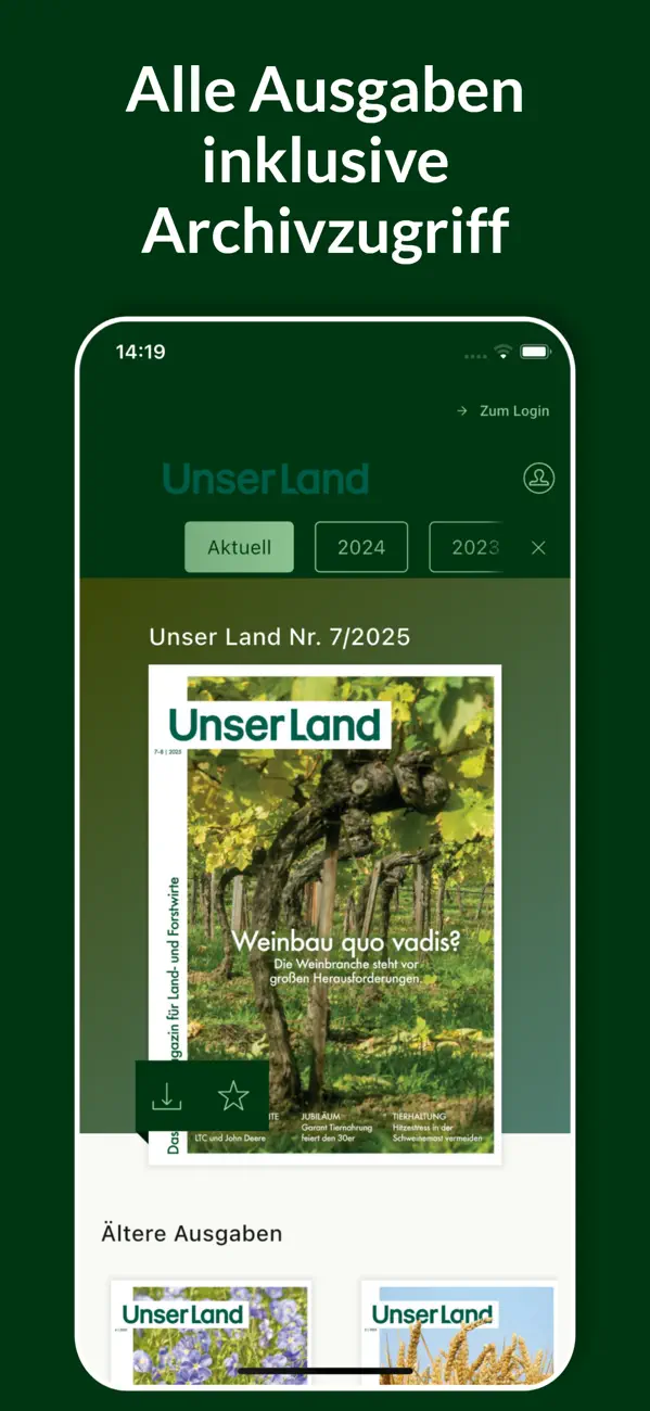 Screenshot #1 pour Unser Land