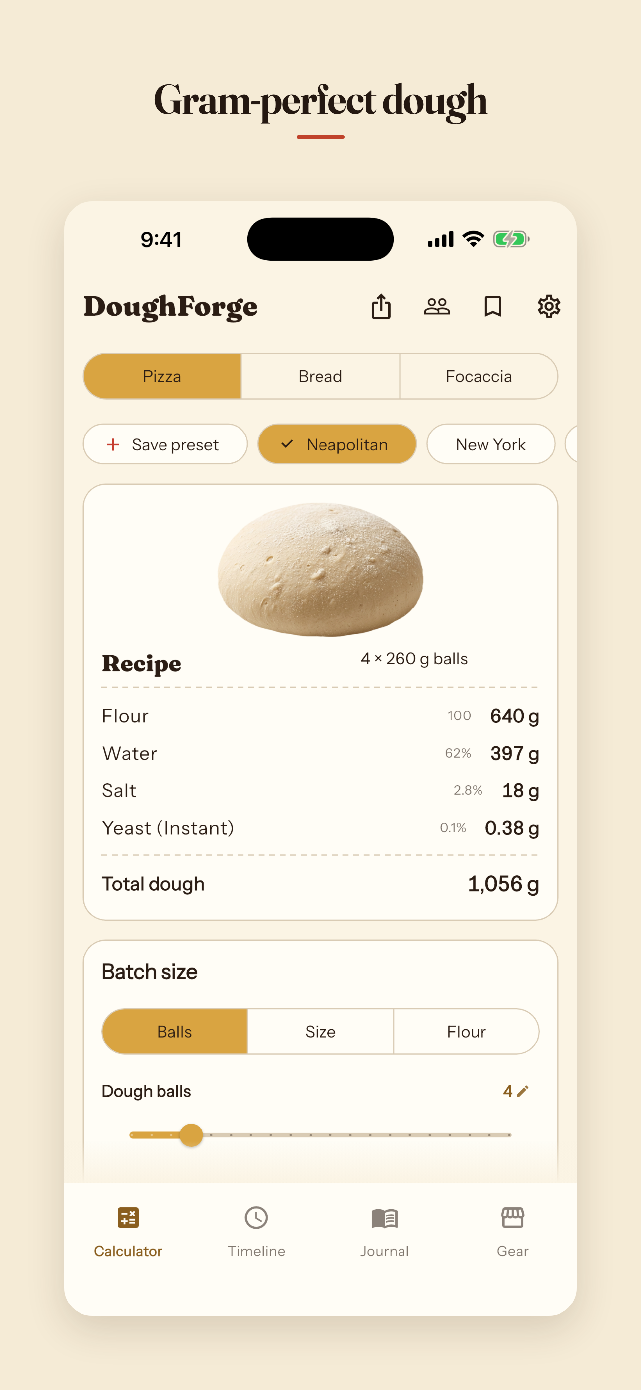 DoughForge: Pizza Calculator screenshot 9