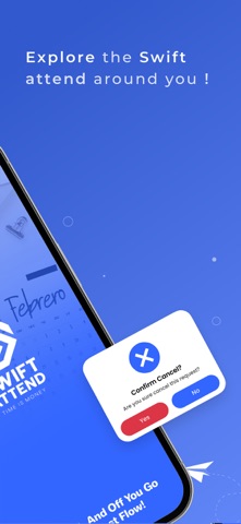 SwiftAttend iPhone screenshot