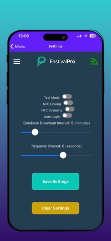Festival Pro Scanner screenshot