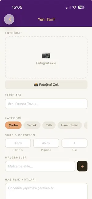 Mutfak Defteri screenshot 2