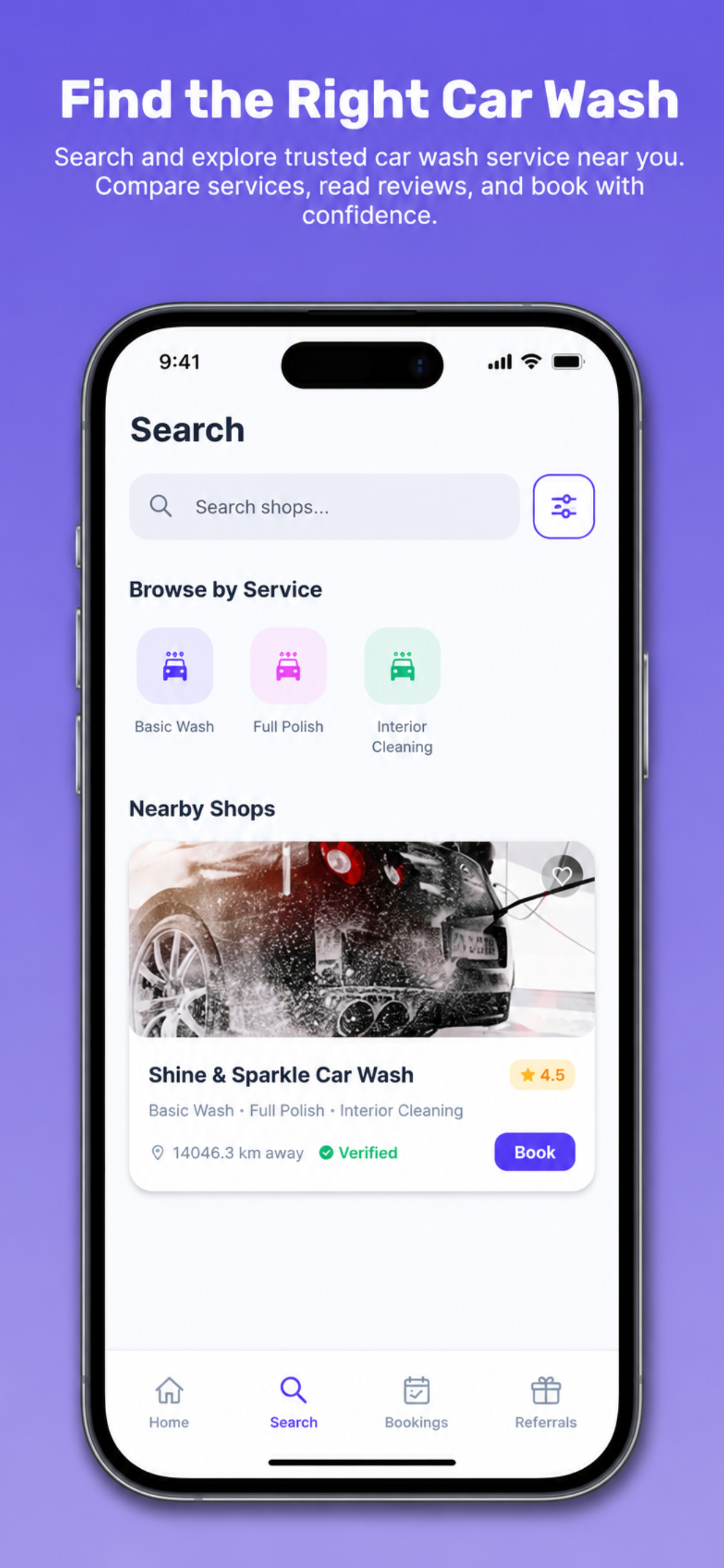 WashMyKar - Wash & Care screenshot 3