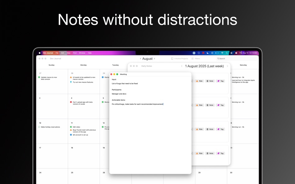 #3. Dev Journal (macOS) 由: JORGE LUIS CHAVEZ VALLEJO