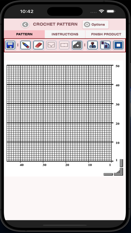 #2. Filet Crochet Pattern Creator (iOS) By: Sand Castle Designs, Inc