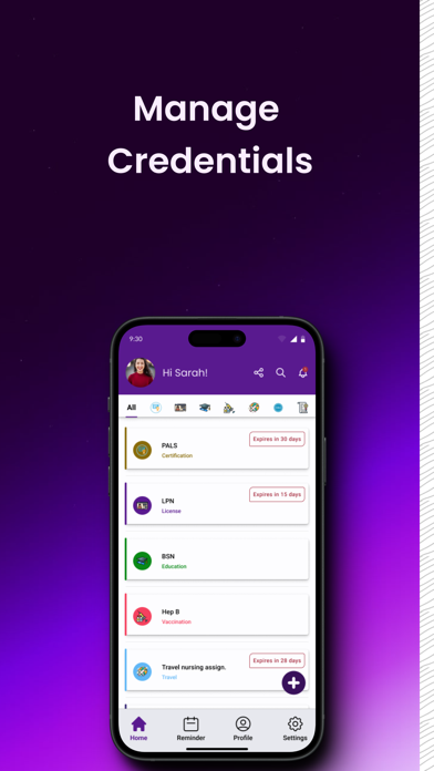 CerTracker - Secure Wallet iPhone screenshot 5 - Productivity app