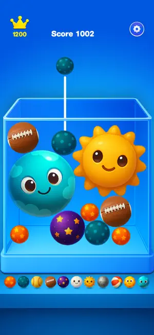 Ball Merge Puzzle 2D screenshot 2