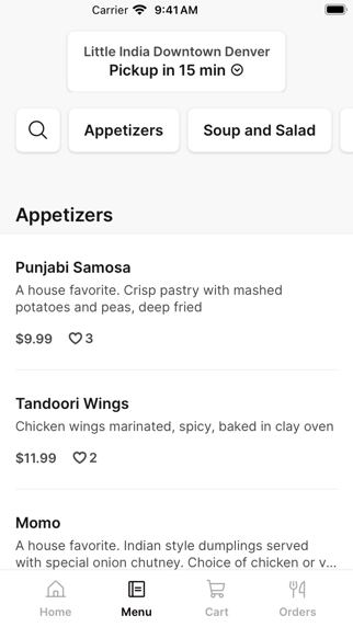App screenshot