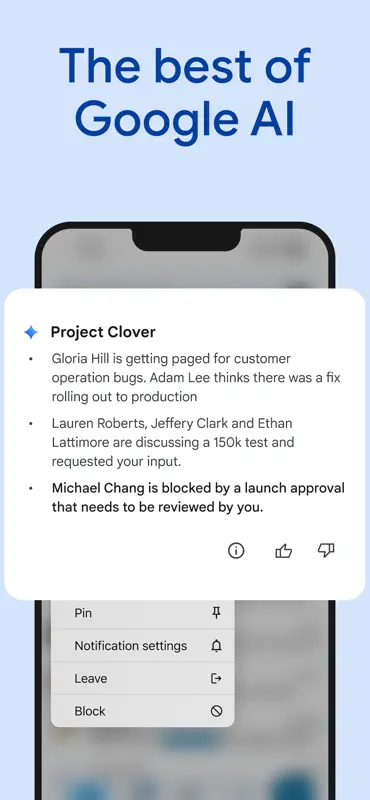 Google Chat screenshot 2 of 8
