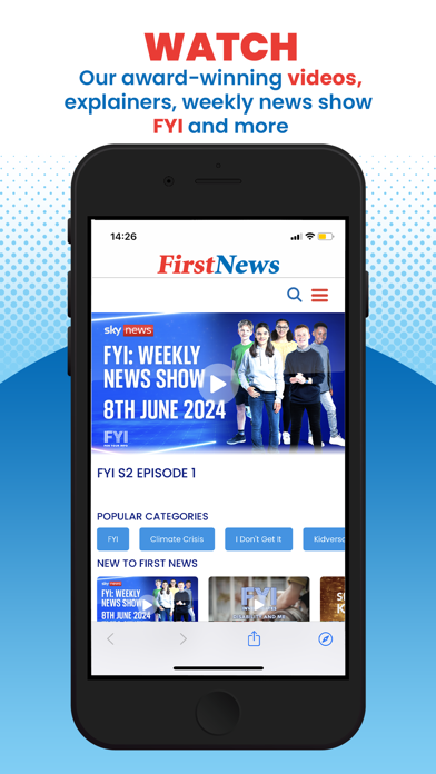 Screenshot #3 pour First News