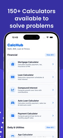 CalcHub: Calculator Suite Screenshot 3 of 8