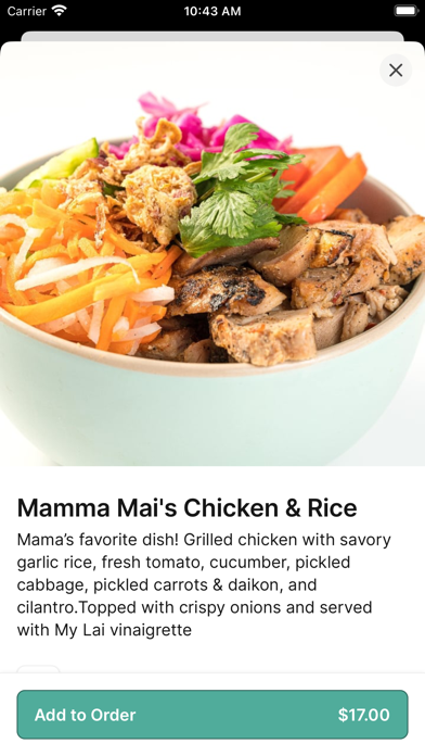 My Lai Kitchen iPhone screenshot 4 - Food & Drink app