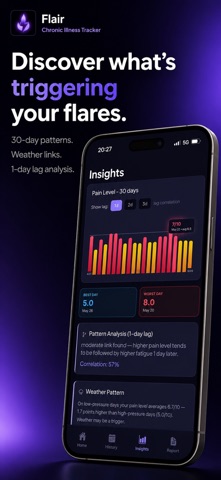 Flair: Chronic Illness Tracker Screenshot 4 of 10