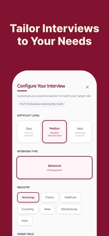 Pikberry: AI Interview Prep screenshot