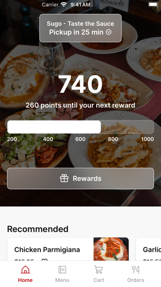 Sugo - Taste the Sauce app screenshot