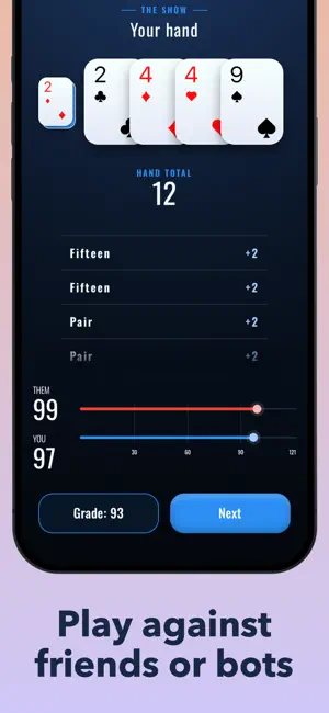 Nobs Cribbage: Card Game screenshot 2