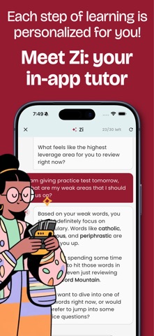 Grezi: GRE Verbal Prep Tutor screenshot