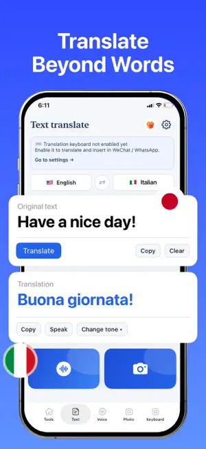 Talk Translator-GlobaTalk Live screenshot 3