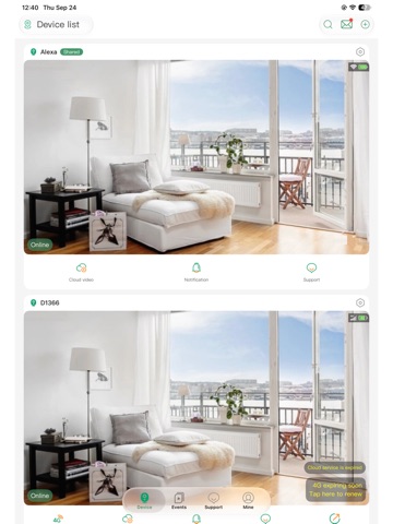 App screenshot