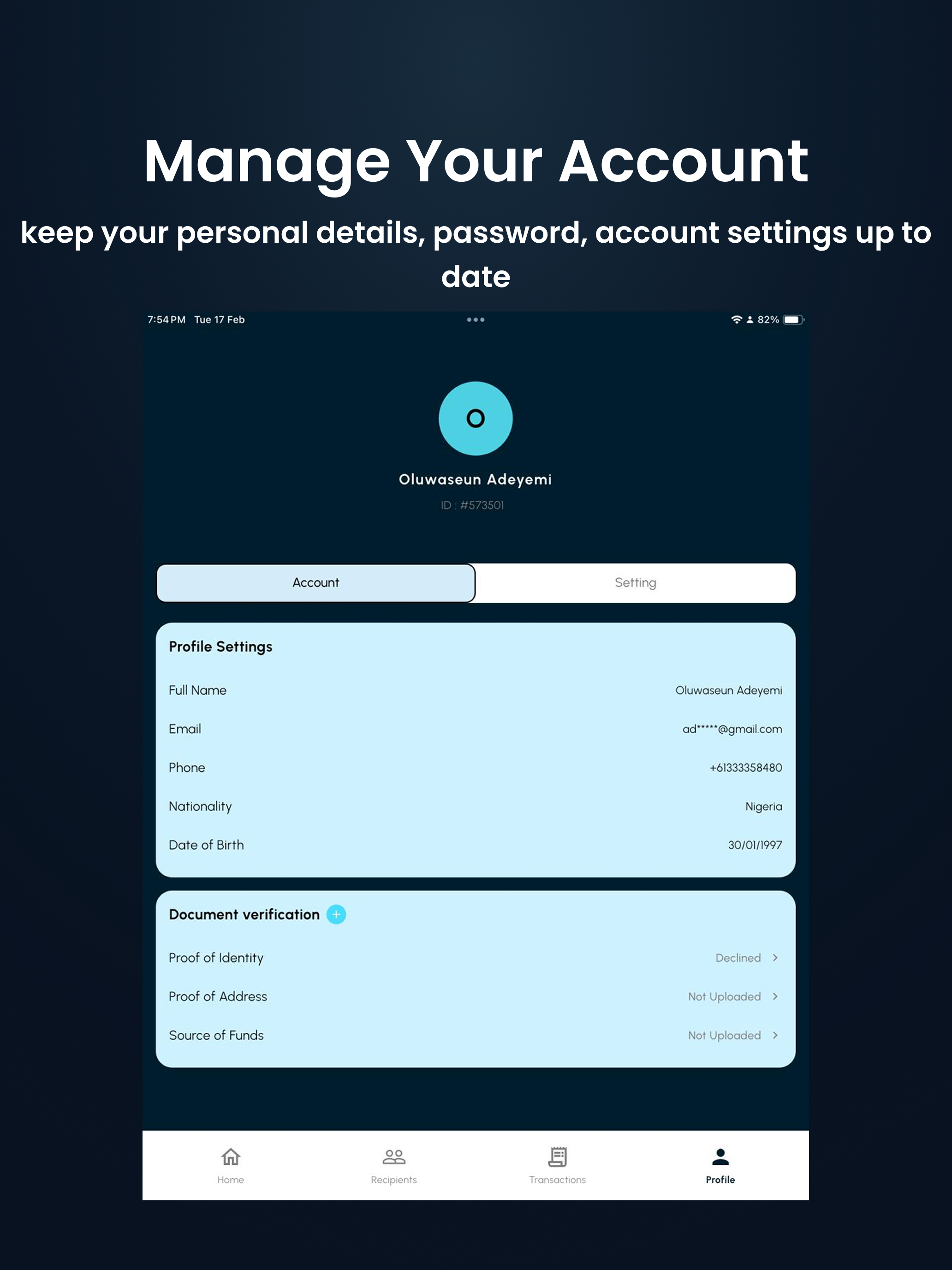 Famremit screenshot 10