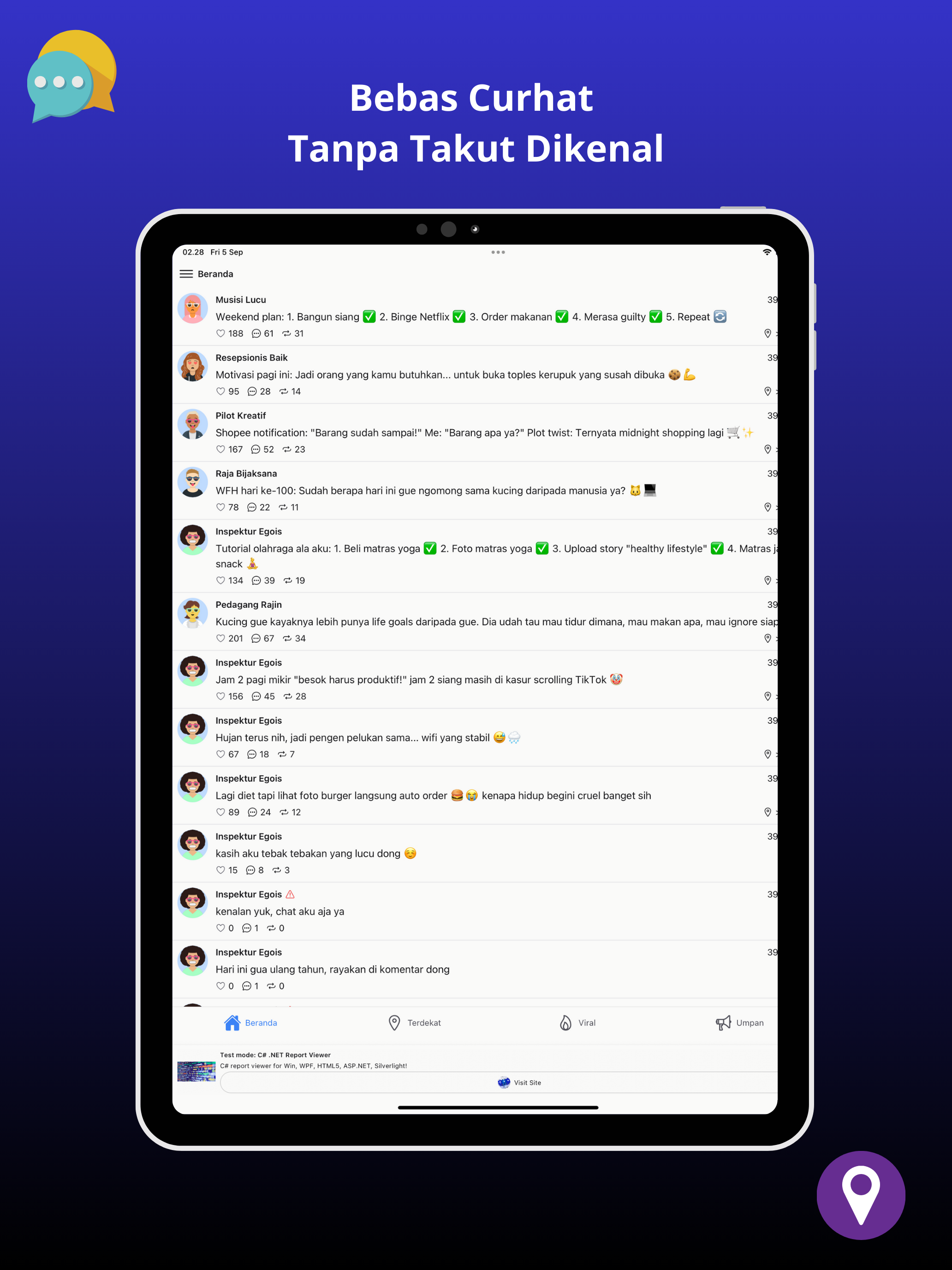 Teras - Social Anonymous screenshot 7
