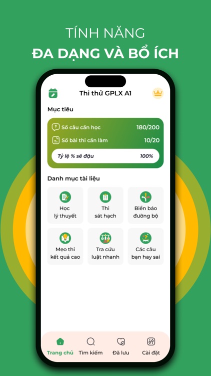 Thi thử bằng lái xe a1