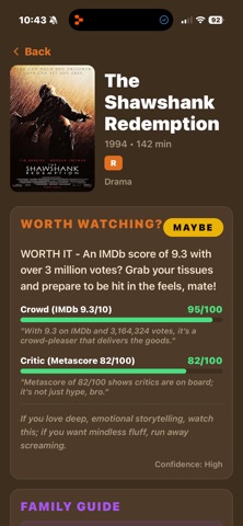 Worth Watching? Screenshot 2 of 5