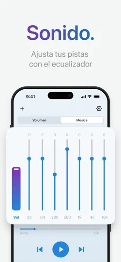 Captura de pantalla de Amplificador De Sonido, Música en iPhone 3