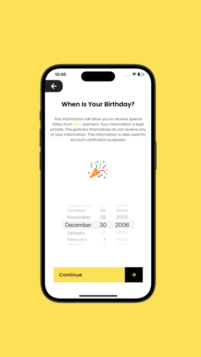 Alex Social iPhone screenshot 5 - Entertainment app