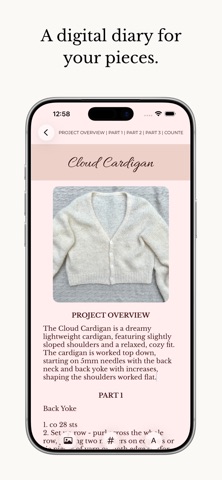 Knitted - Knitting Diary App Screenshot 4 of 10