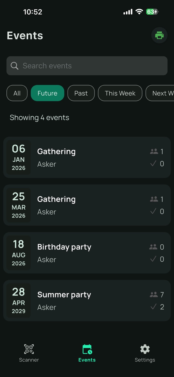 iPhone screenshot