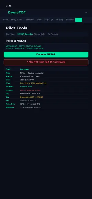 DroneTOC screenshot 4