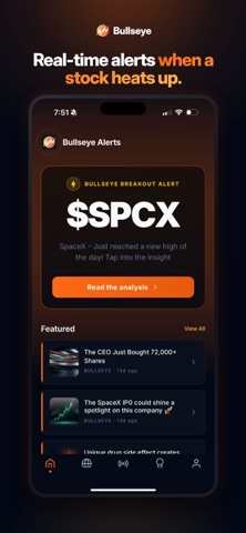 Bullseye Alerts Screenshot 1 of 4