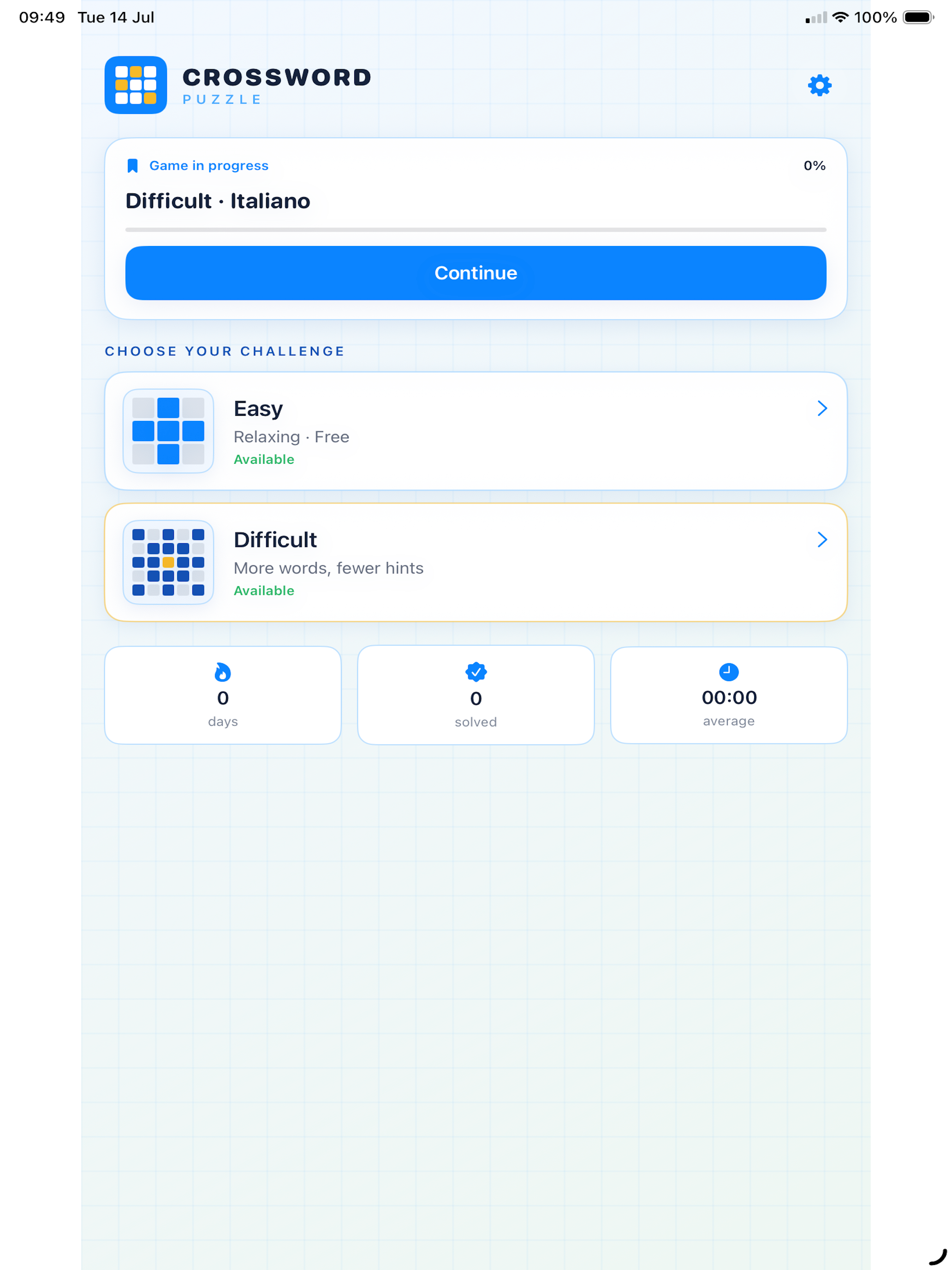 TMCrosswords Puzzle screenshot 5