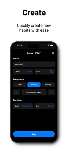 HabitNinja - Habit Tracker Screenshot 3 of 8