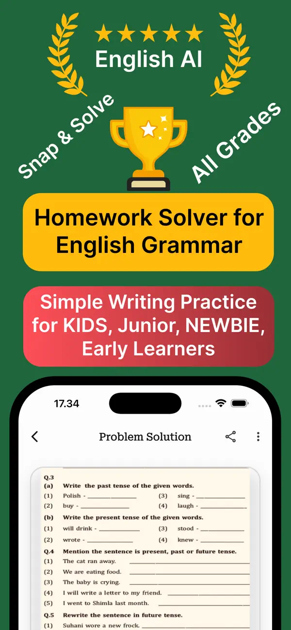 Screenshot #1 pour Anglais: devoirs & pratique IA