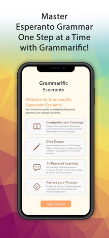 Grammarific: Esperanto Grammar screenshot