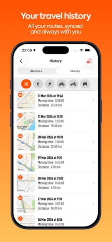 Trekka：GPS活动追踪器 screenshot