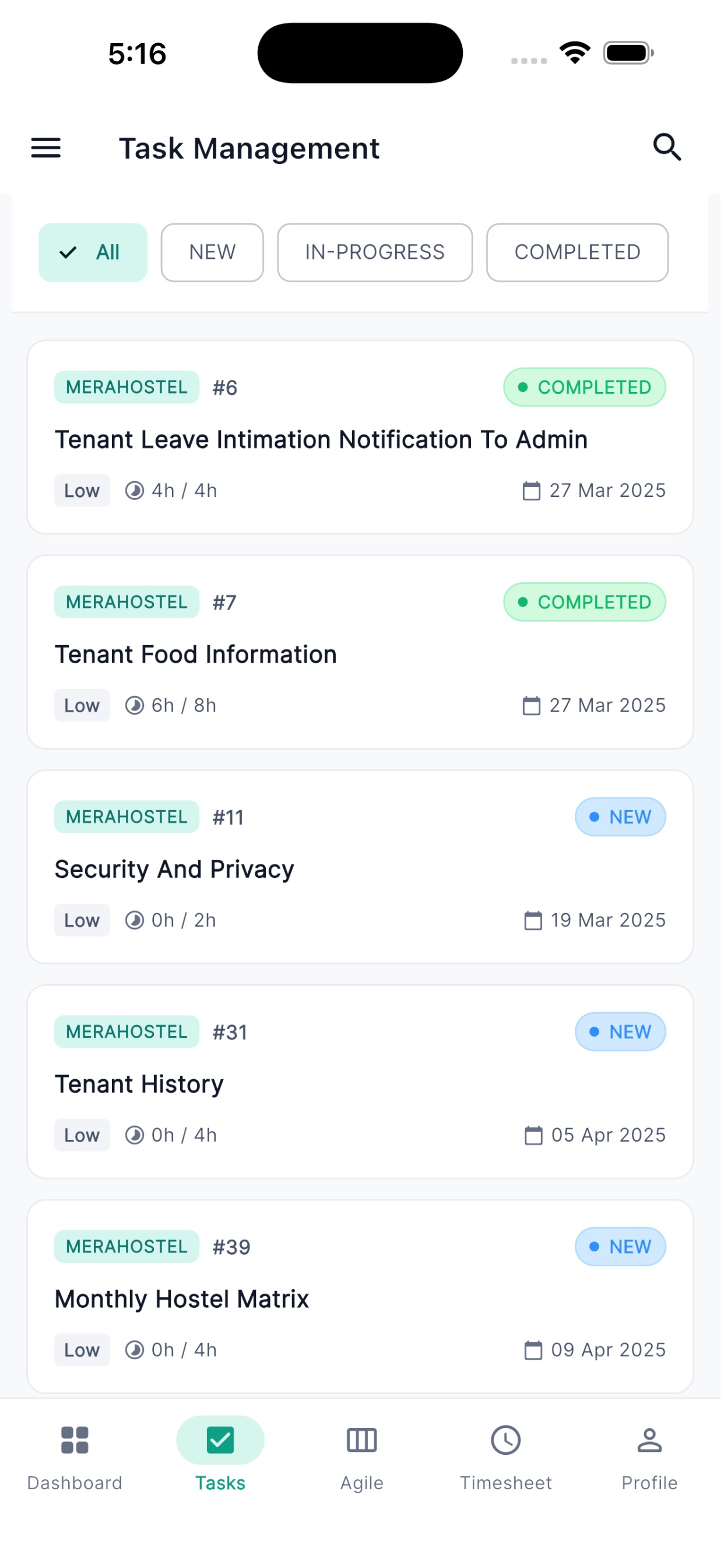 Screenshot 2 of OMS - Office Management App